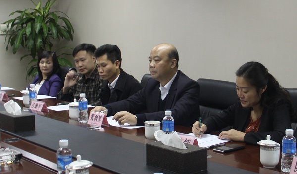 广西南宁高新区党工委书记黄润斌一行来访fh至尊凤凰平台